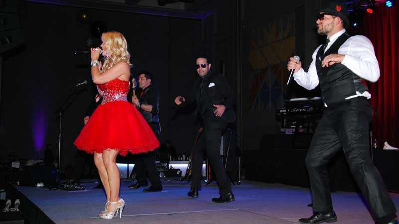 Party Crashers Performing at the Salt Palace for a Corporate Event
