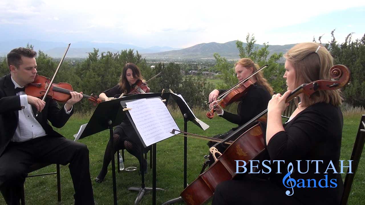Tuscan Utah Wedding String Quartet