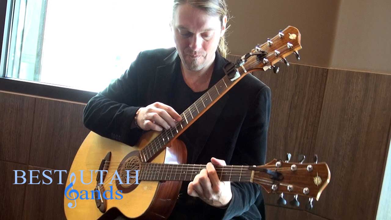 Utah Double Neck Guitarist - Dual Neck Guitar Player