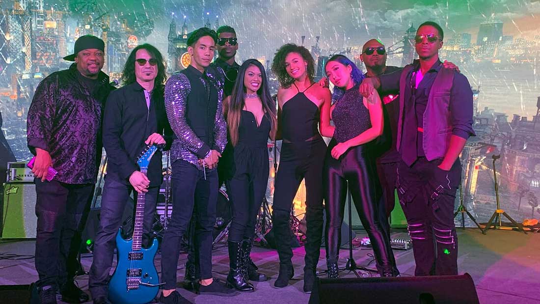 Liquid Blue Band in Miramar Beach Florida for a Corporate Event