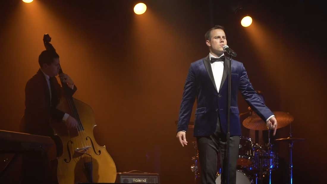 Paul Cave and DJ Corey Rock a Wedding Reception in Park City Utah