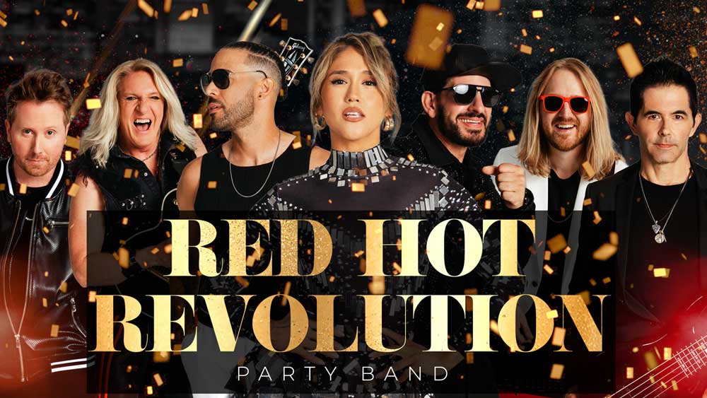 Red Hot Revolution Band for Utah Weddings, Parties, and Corporate Events